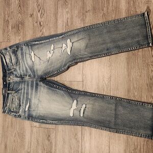 NWT- Men's BKE Jake Straight Leg Distressed 38x30